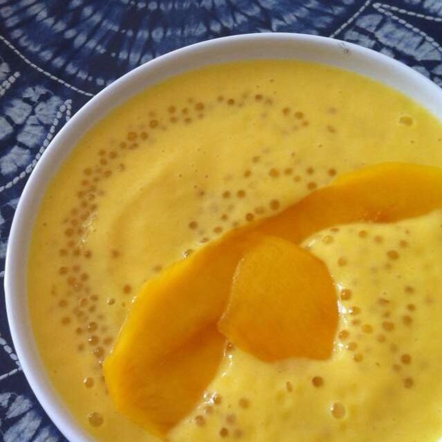 芒果牛奶西米露的做法