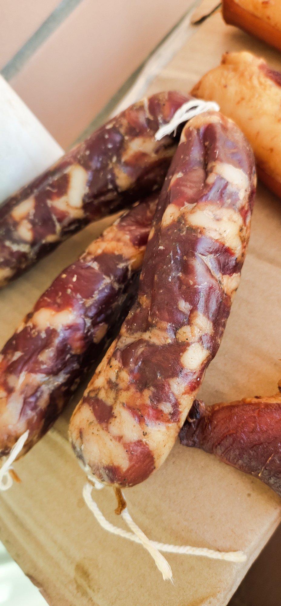 水过无痕1做的堂妈小厨传统五香香肠