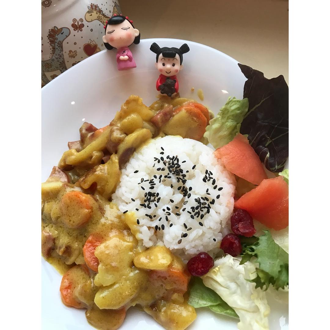 有野的日式咖喱饭