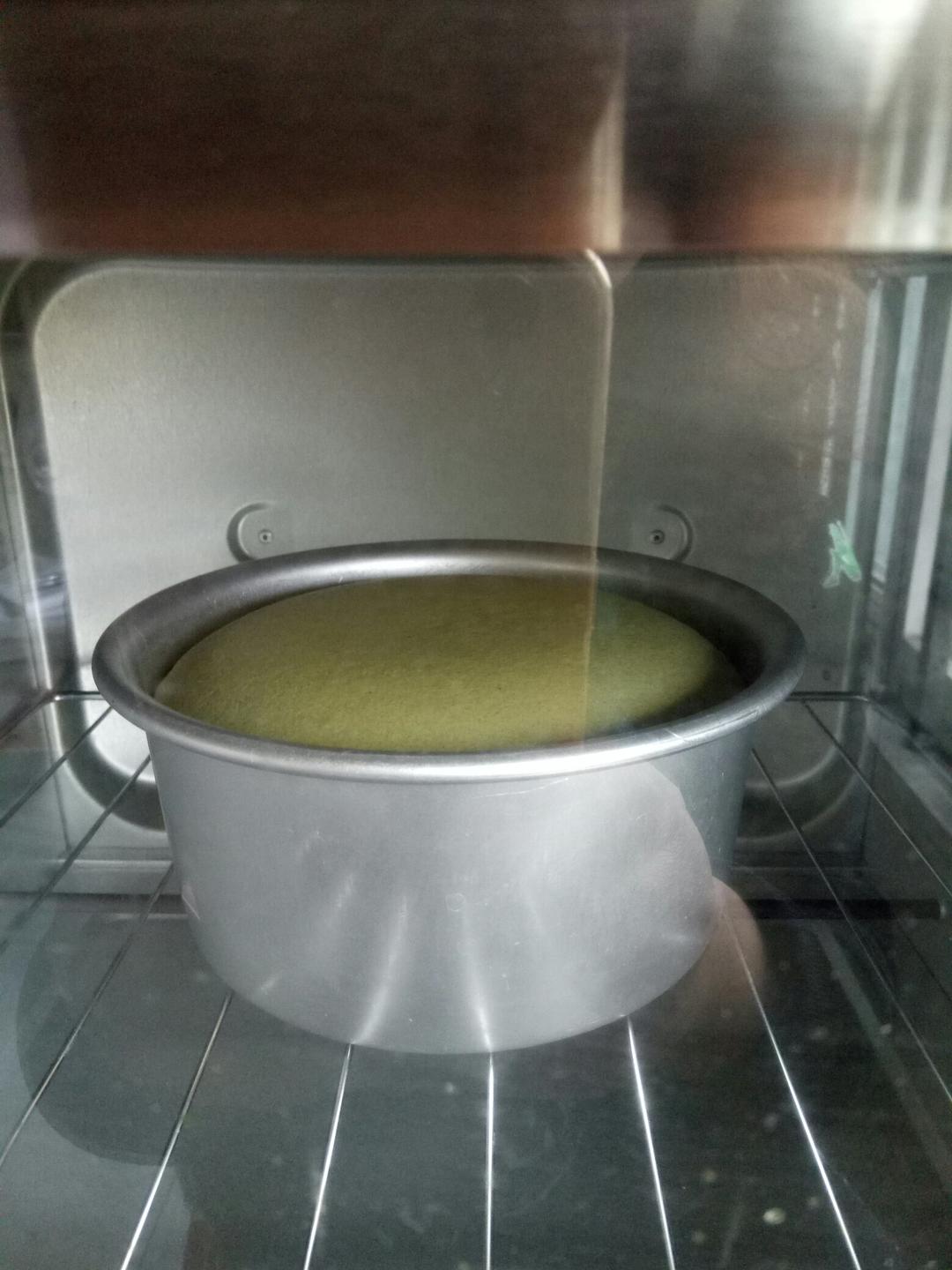 6寸抹茶戚风