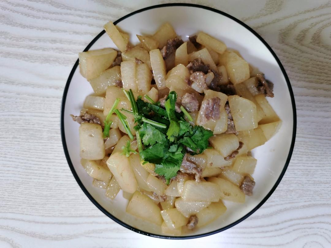 功夫萝卜炒牛肉