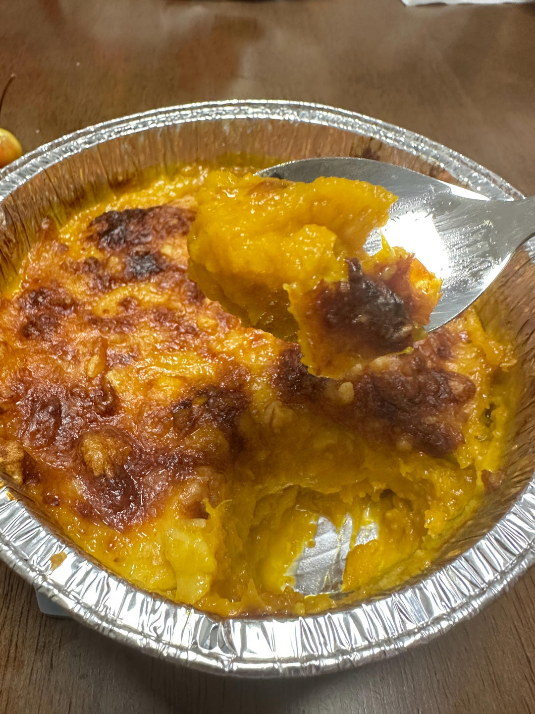 空气炸锅版芝士焗南瓜