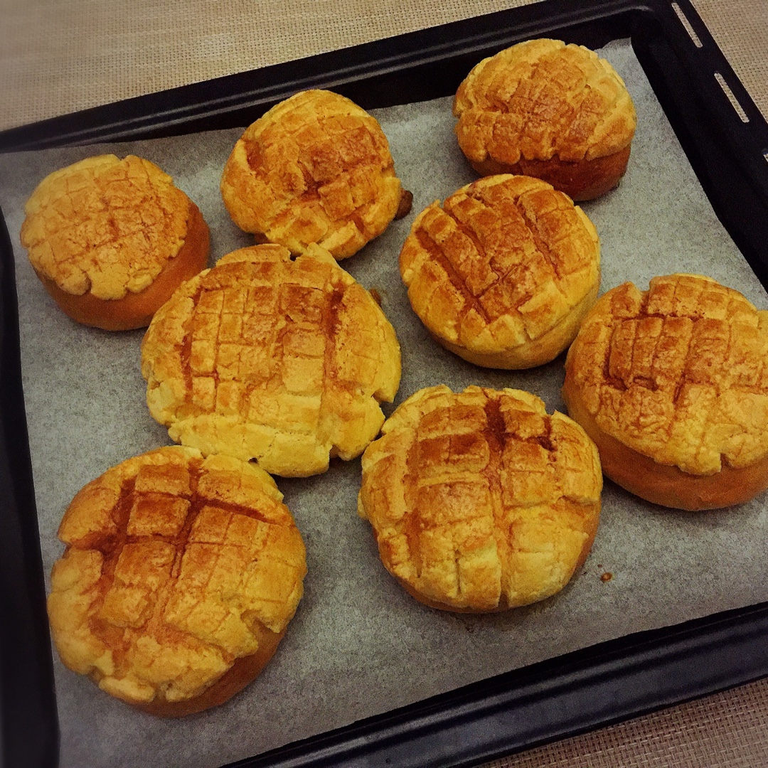 奶香菠萝包（0失败的方子）