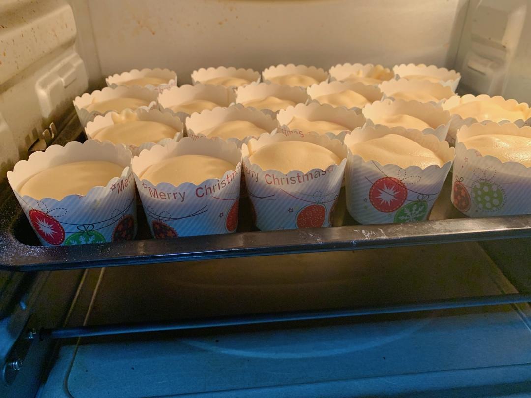 纸杯蛋糕 8寸戚风蛋糕的量