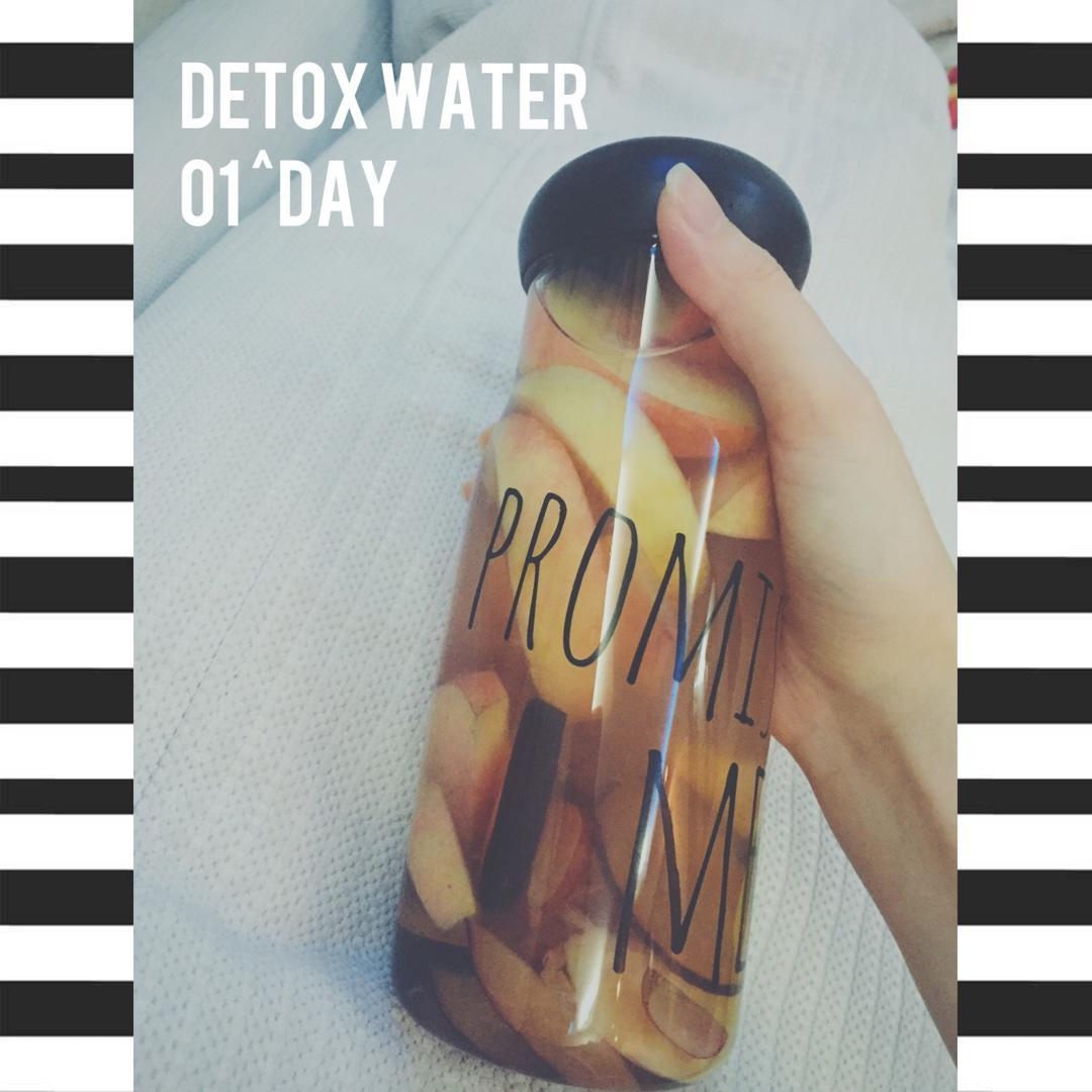 Detox Water 
01^Day的做法