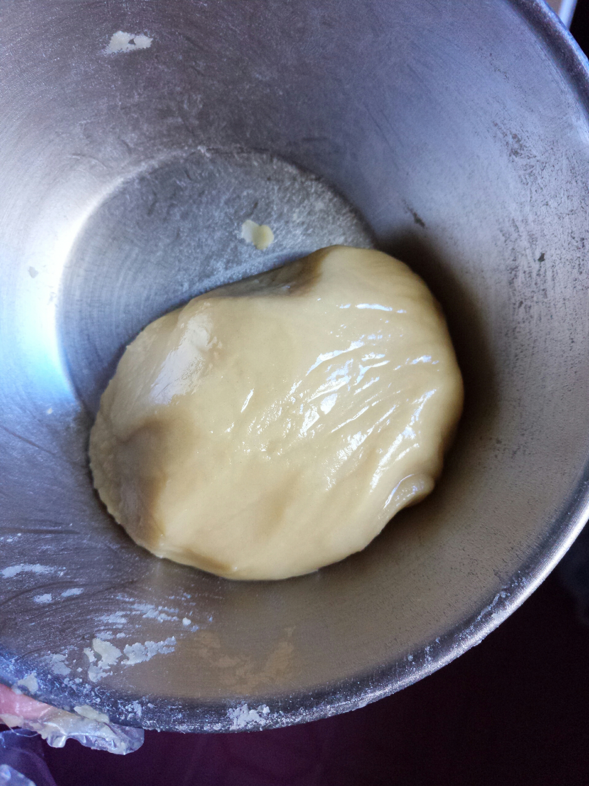 美味蛋黄酥~【附不易破酥的包裹方法】的做法 步骤2