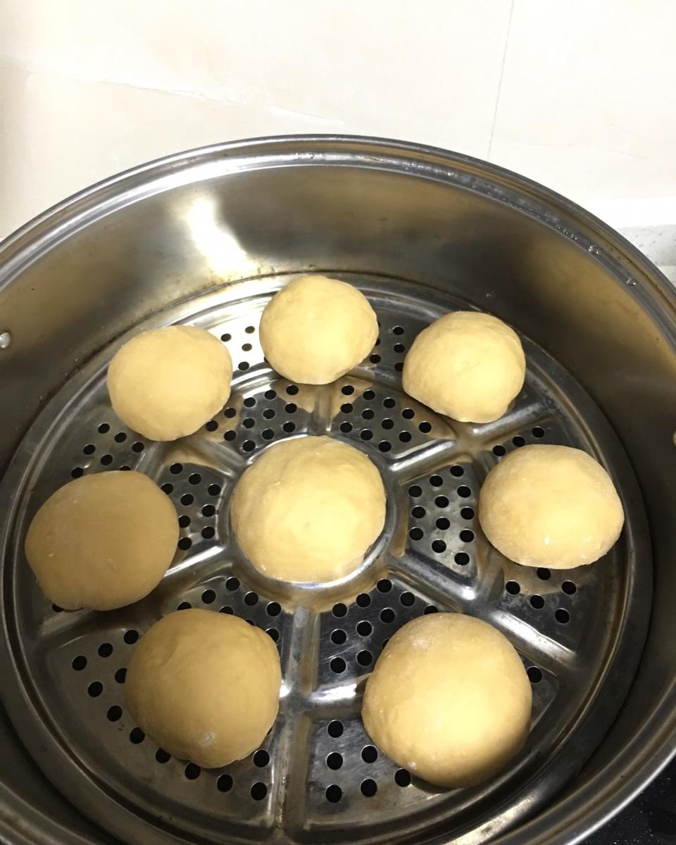 有着面包口感的红糖馒头（一次发酵）