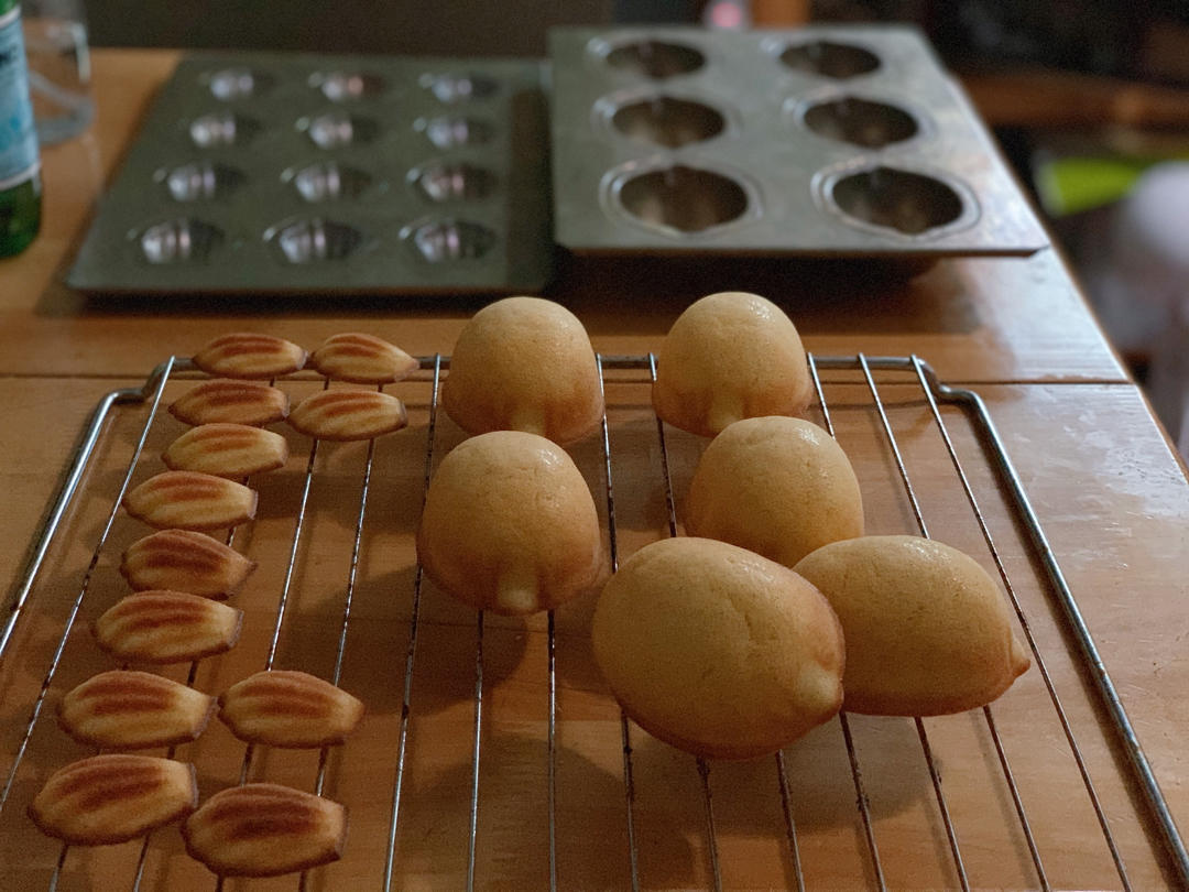 香草柠檬玛德琳