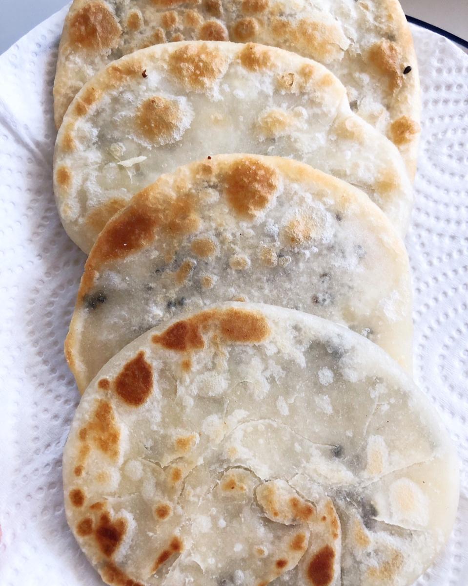 烫面芝麻糖饼