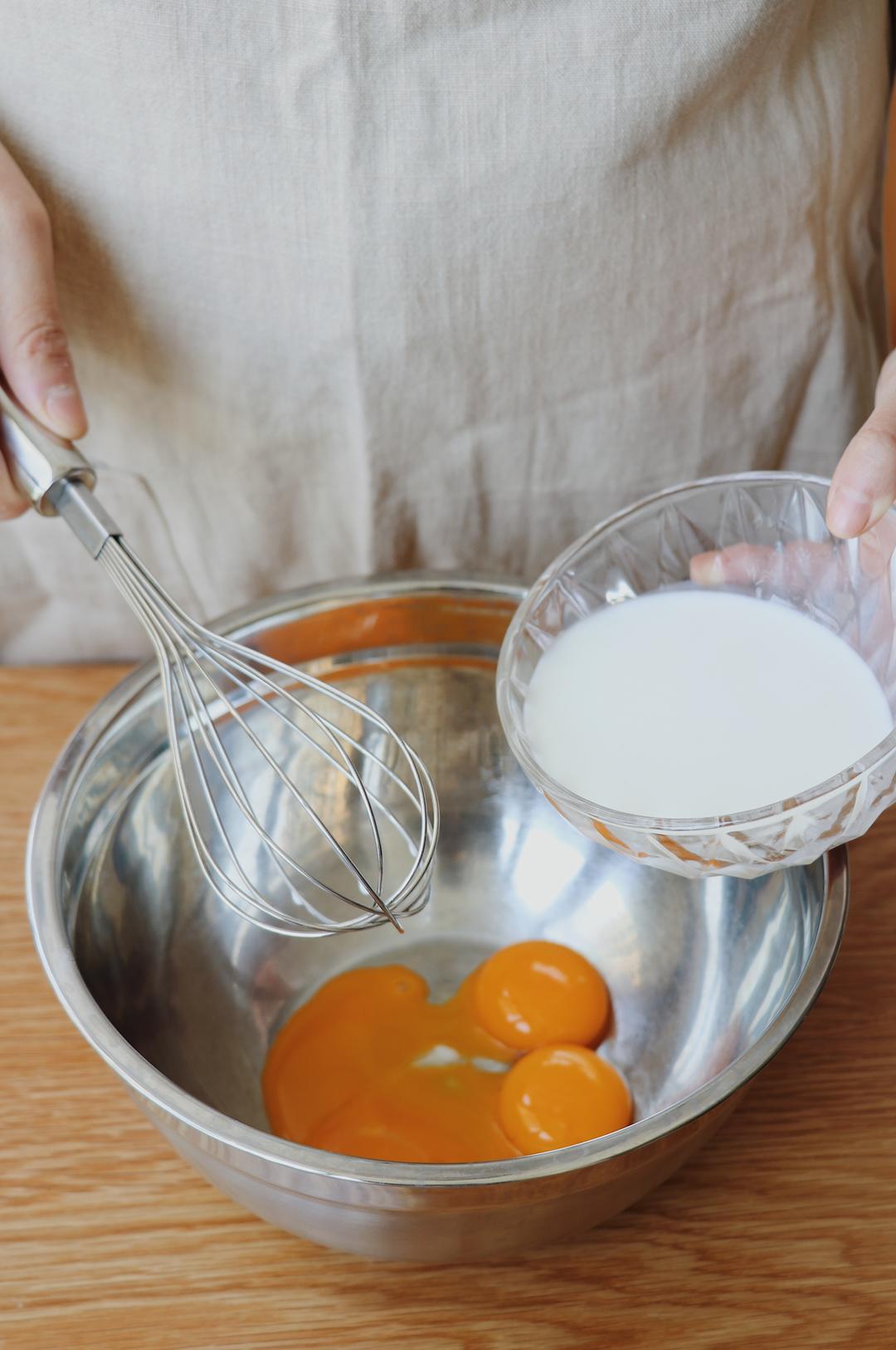 黑米蒸蛋糕【7月北鼎蒸炖锅食谱】的做法 步骤3