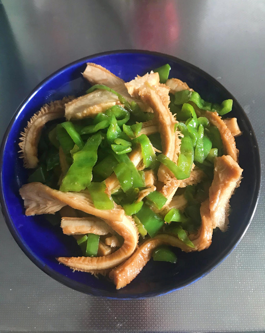 辣椒炒牛肚