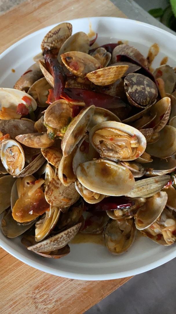 爆炒花蛤