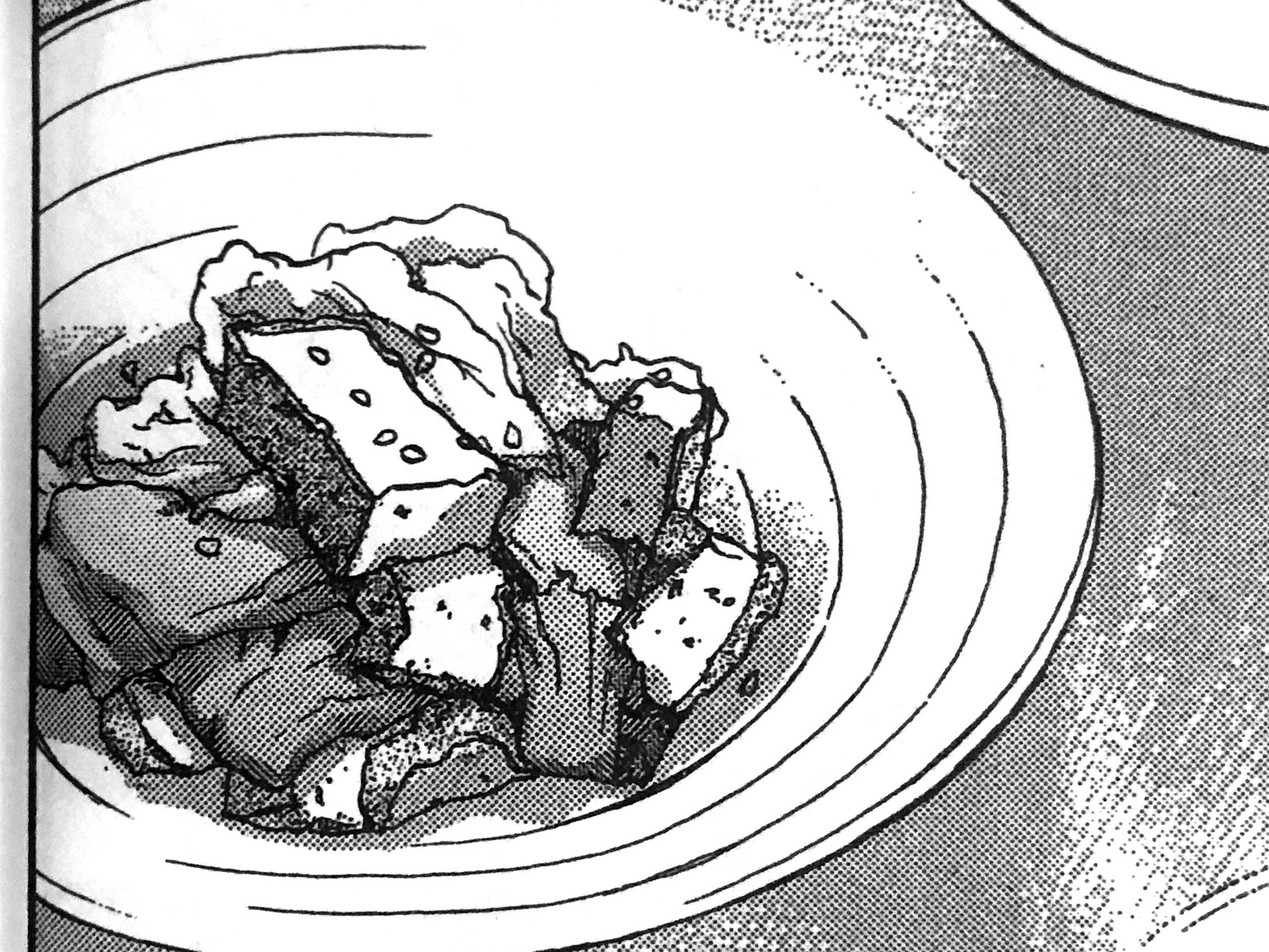 《昨日的美食》之高丽菜跟厚扬豆腐的炖煮的做法 步骤1