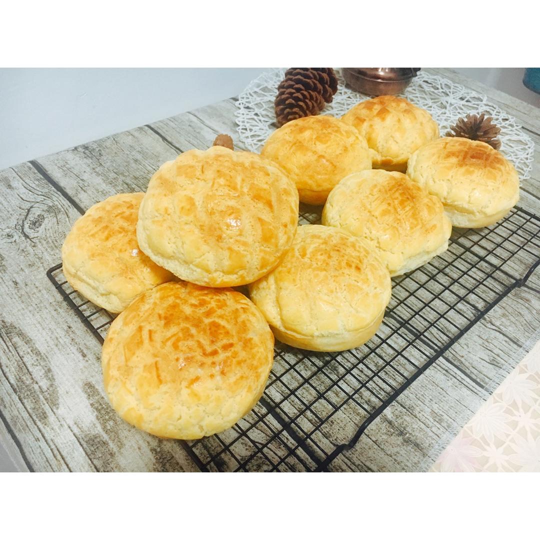 奶油菠萝包 Sweet Pineapple Bread