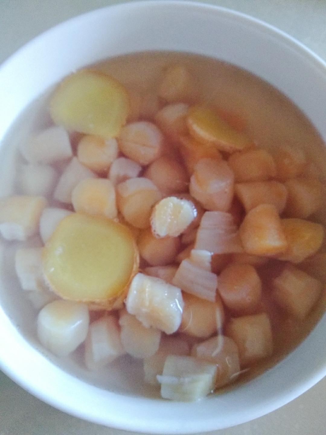 快速泡发干贝