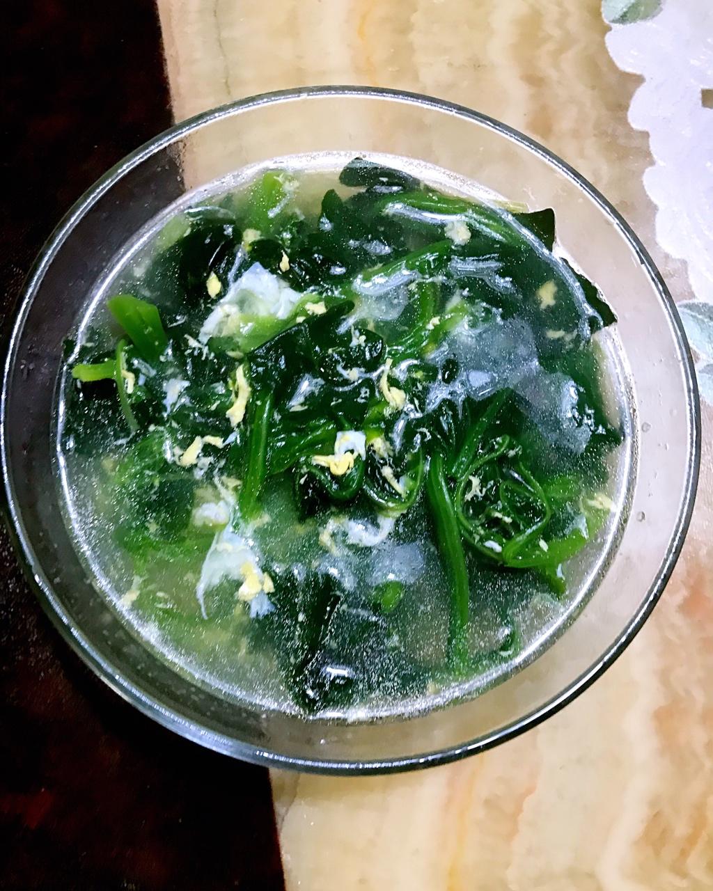 菠菜汤 快手菜 营养蔬菜汤