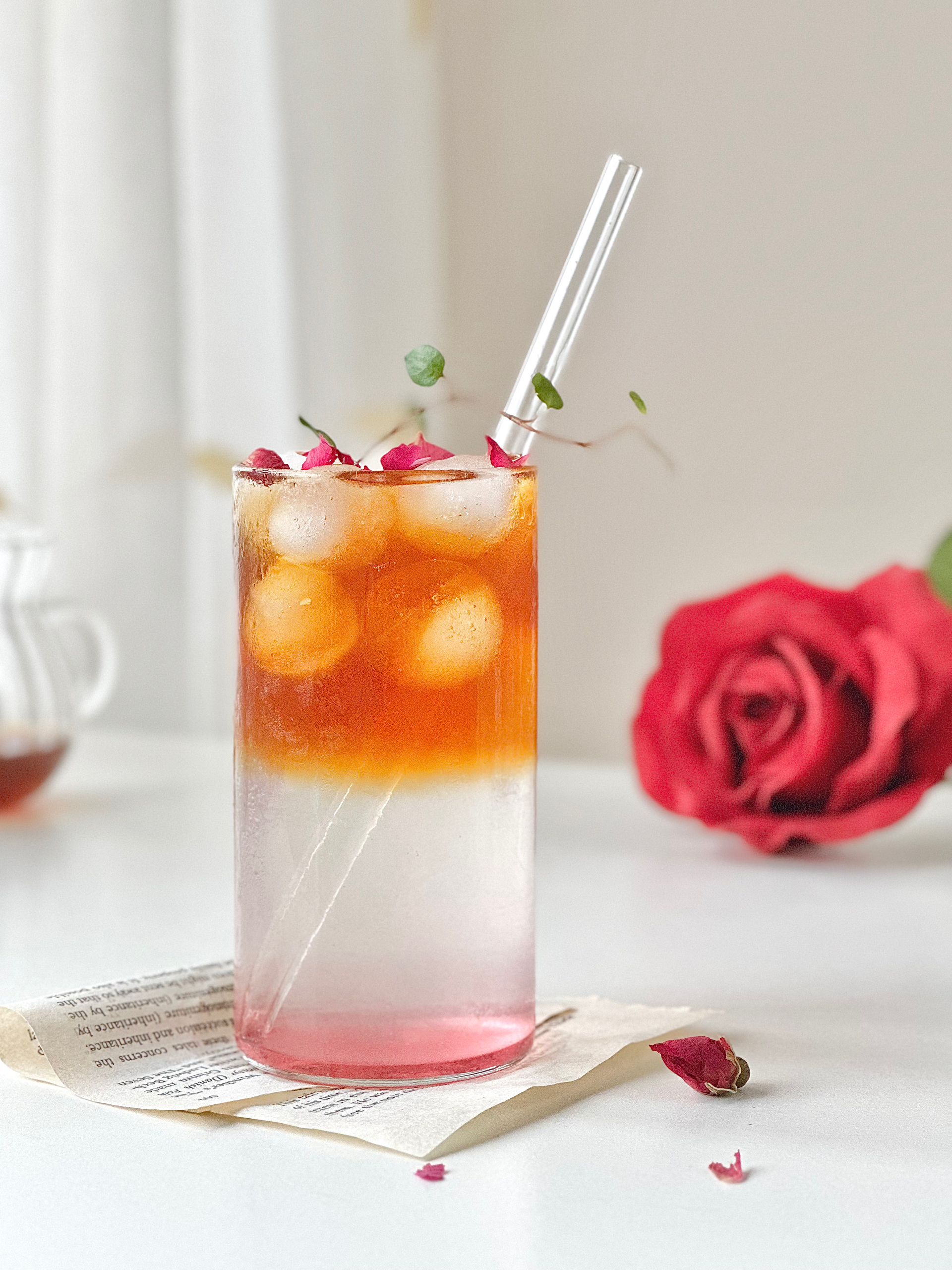 玫瑰椰子冷萃咖啡🫧清甜冰爽的夏日冰咖啡