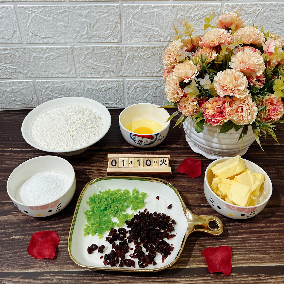 蔓越莓饼干--新手烘焙0压力 #皮黑森林#