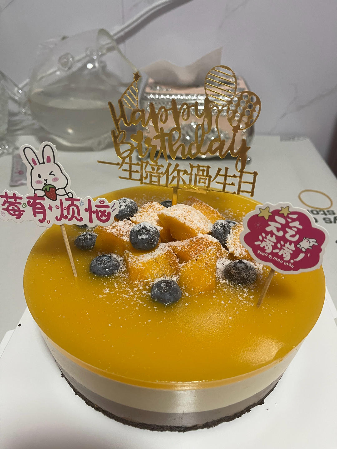 黑白巧克力慕斯蛋糕