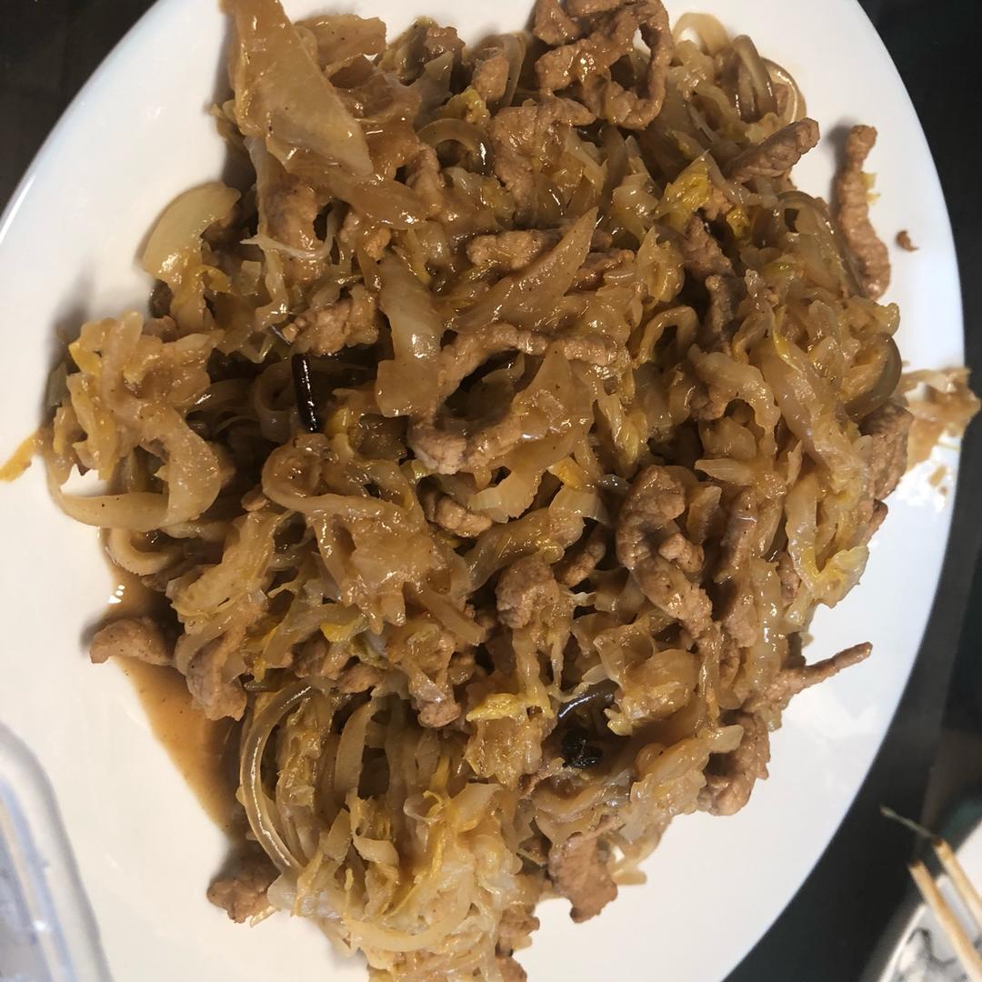 酸菜炒粉条