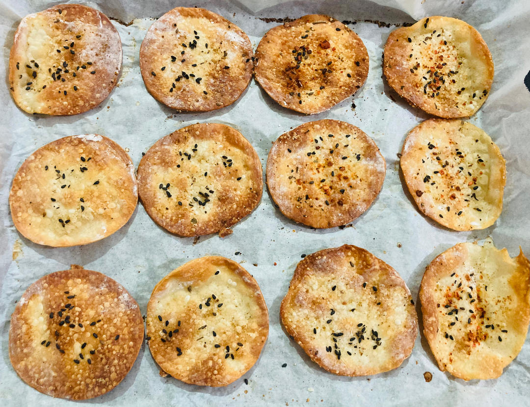 香烤饺子皮