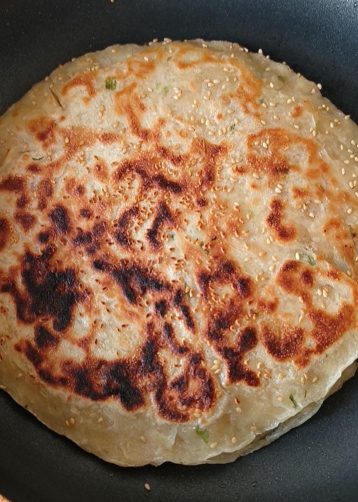香葱肉饼（手抓饼快早餐）