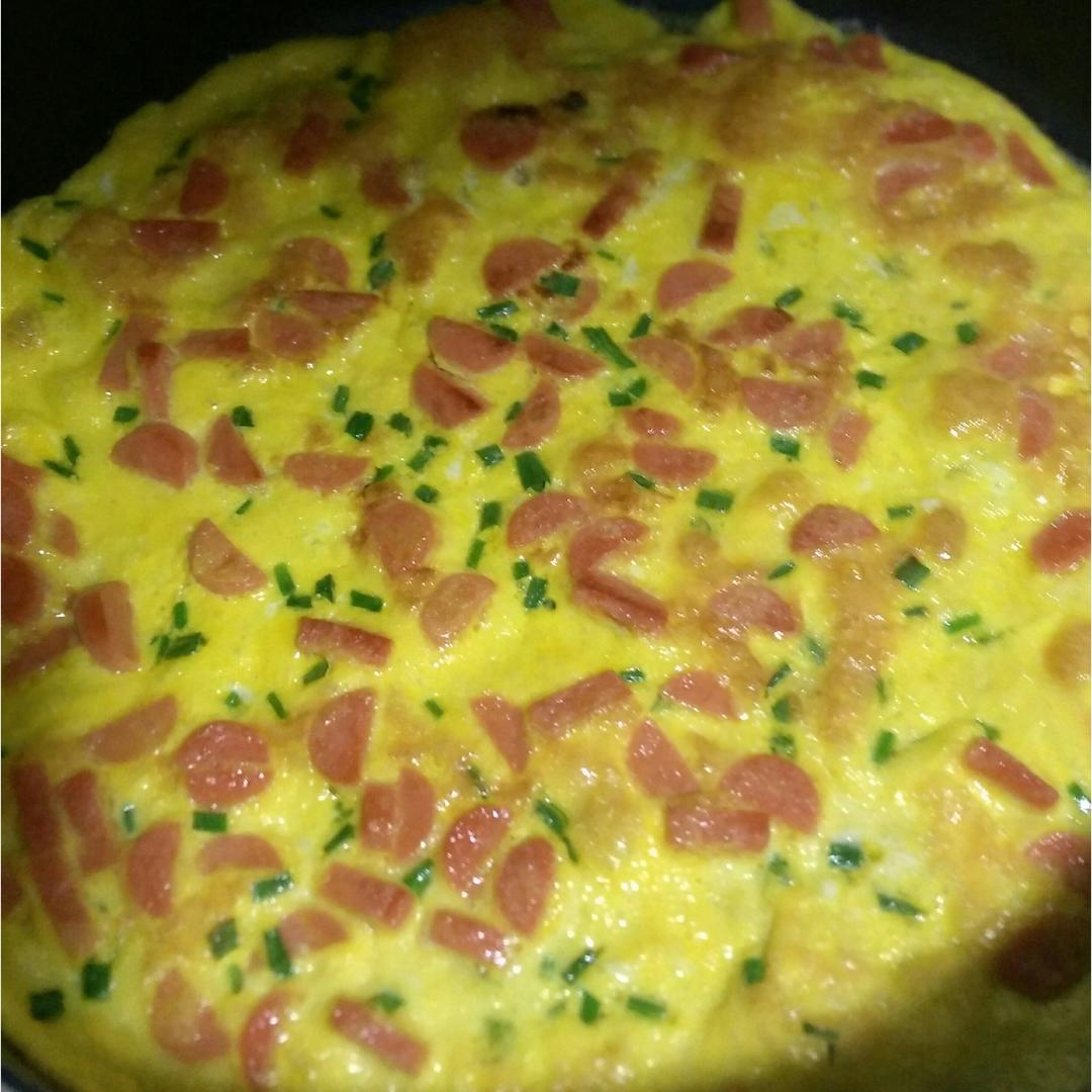 火腿鸡蛋饼