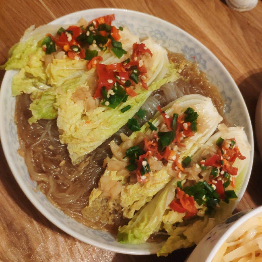 蒜蓉粉丝蒸娃娃菜