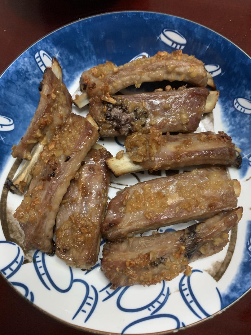香到骨头里的蒜香排骨（烤箱）