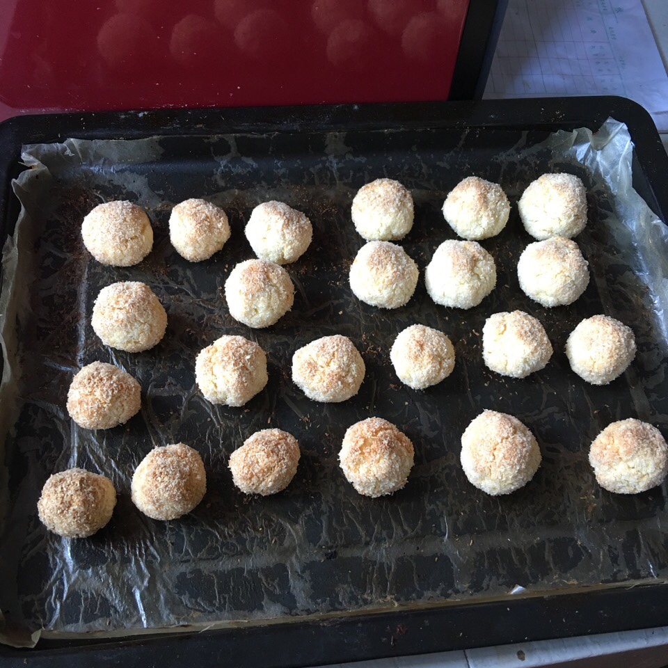 黄金椰蓉球（新手入门零失败）