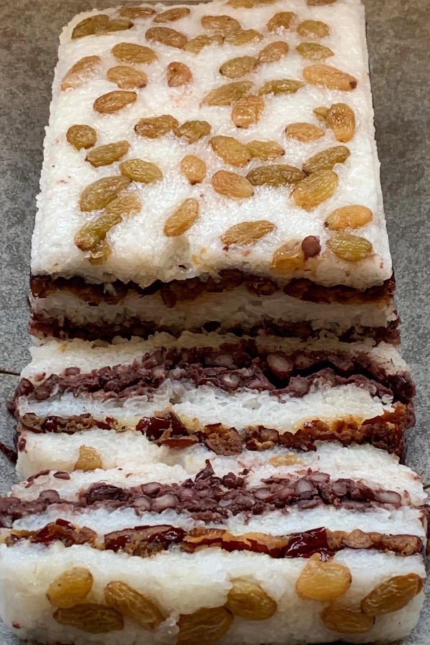 喵一口吃耗子做的老北京糯米凉糕