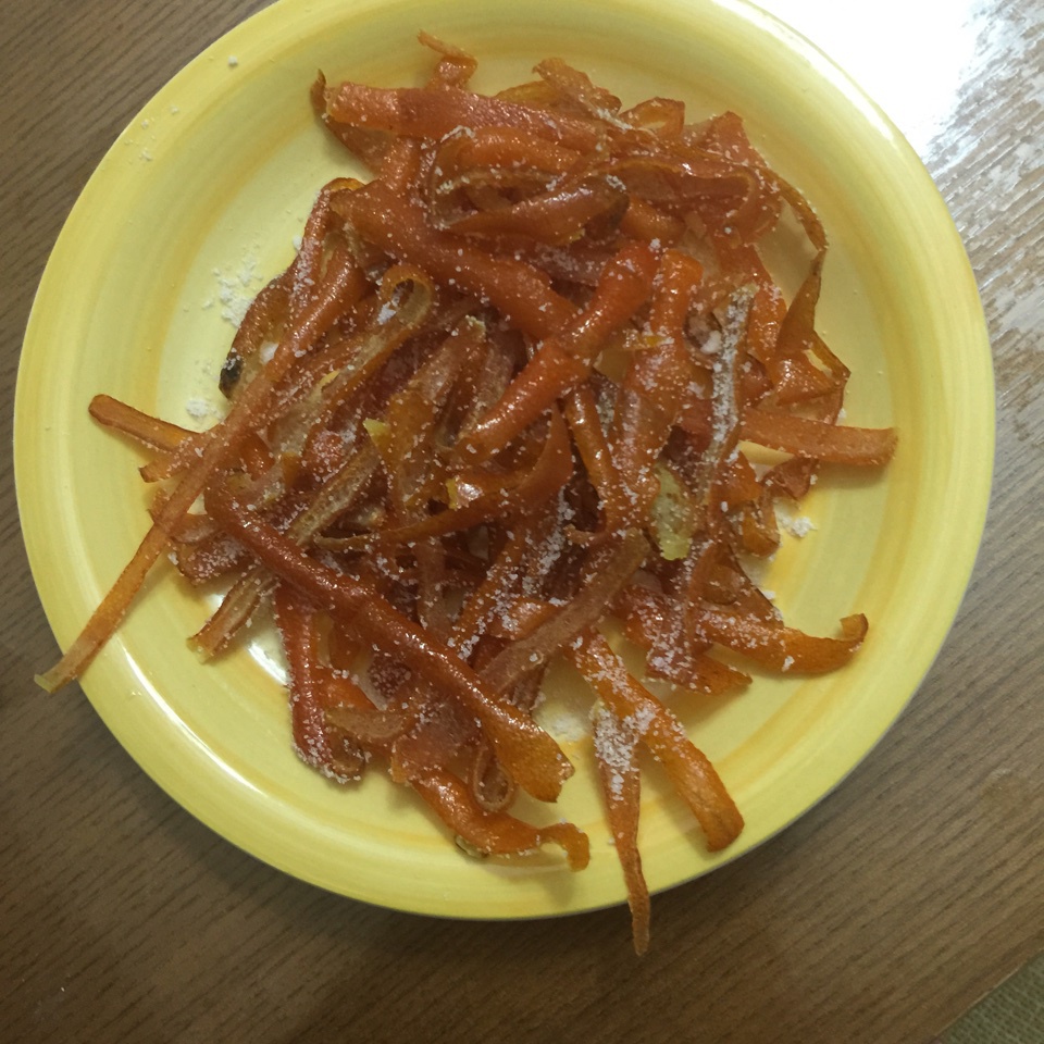 橙皮蜜饯