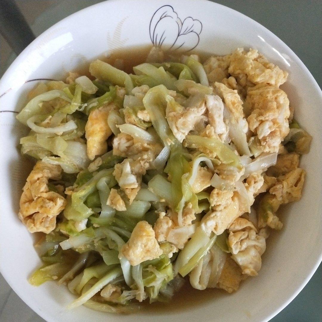韭菜黄炒鸡蛋