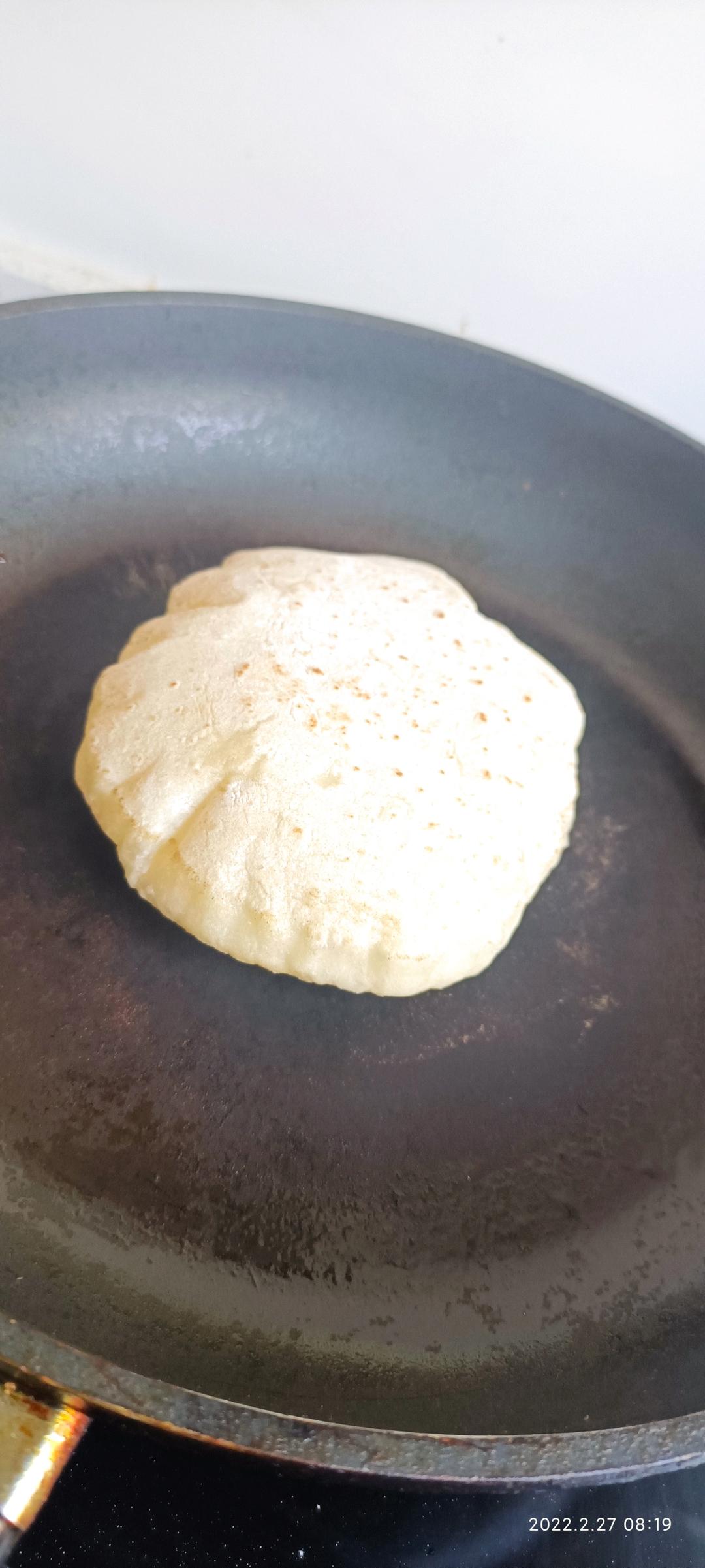 口袋饼（灌汤烧饼）两种做法，可烙可烤