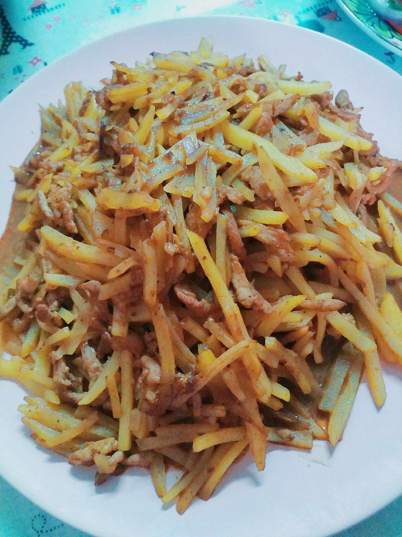 肉炒土豆丝