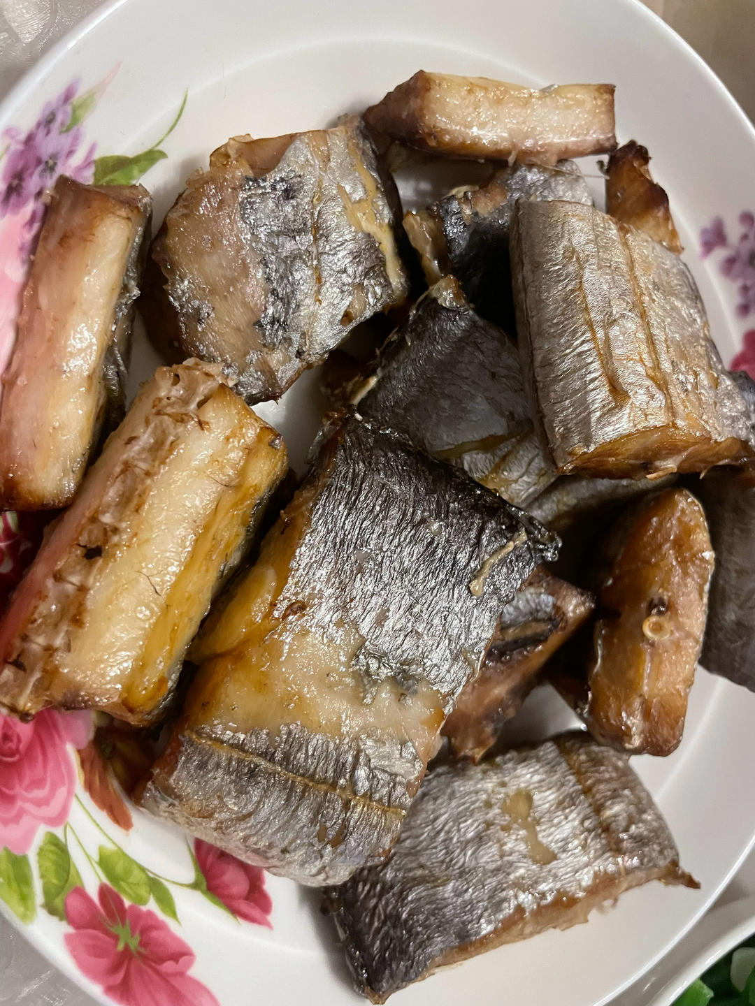 空气炸锅香煎嫩带鱼少油版