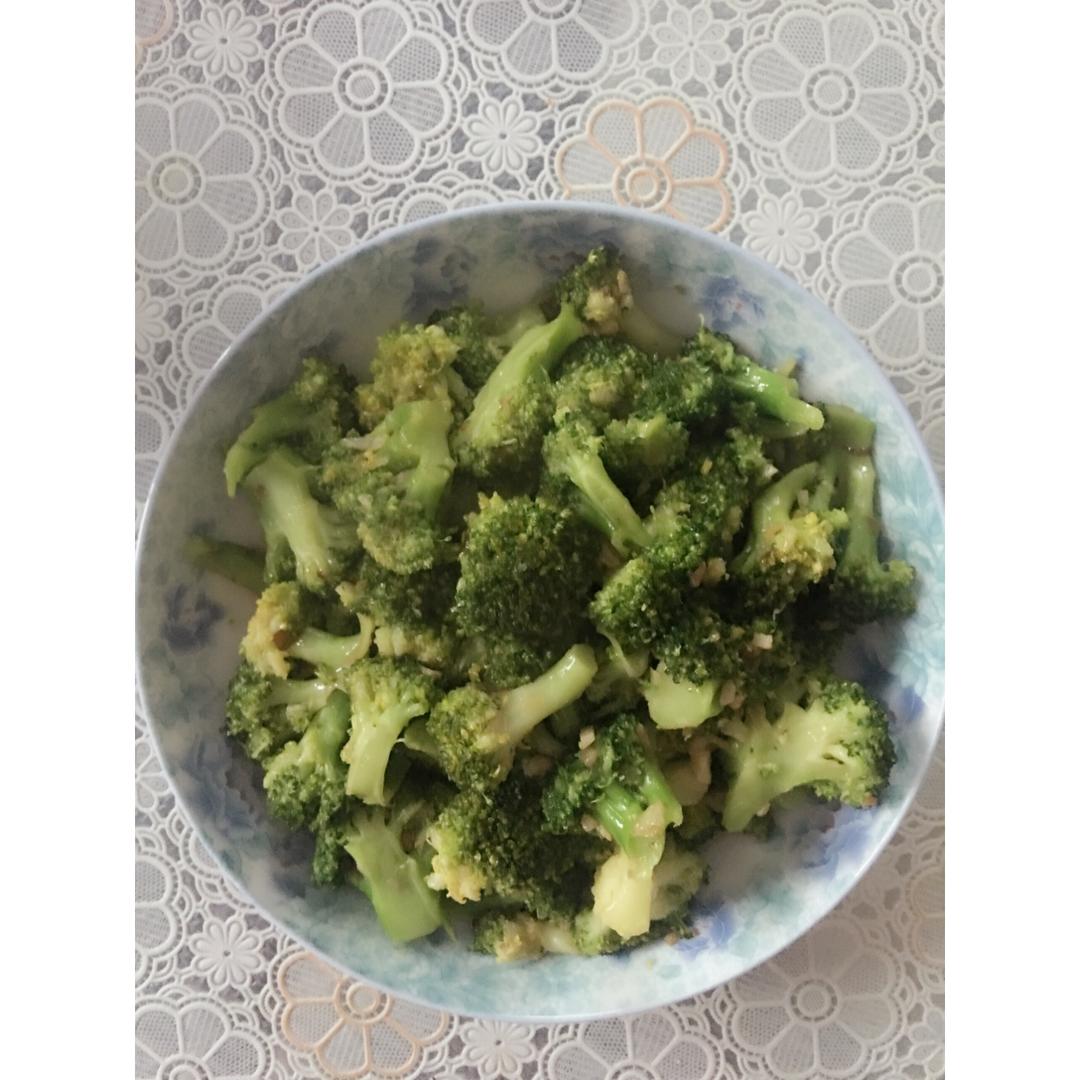 蚝油蒜蓉西兰花