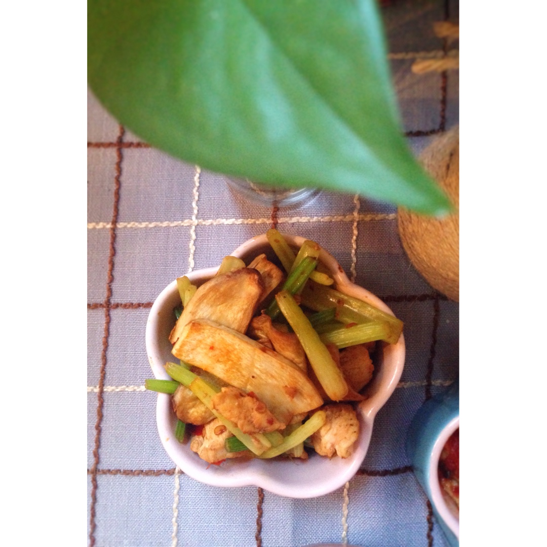 干锅杏鲍菇