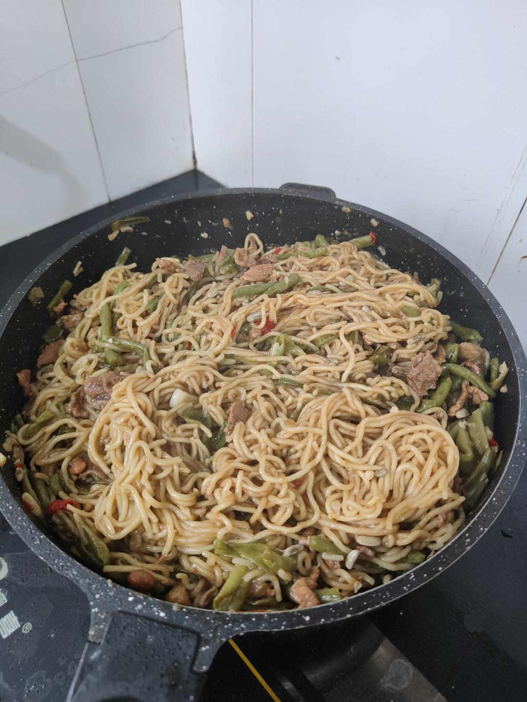 豆角焖面