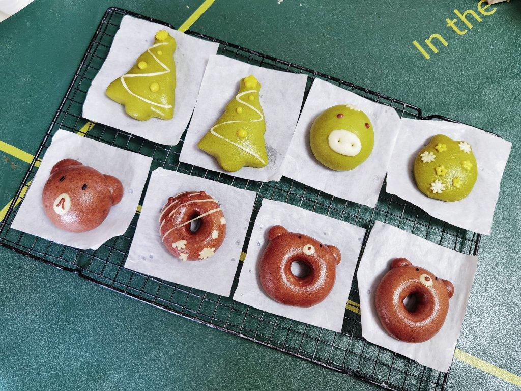 花样甜甜圈 卡通馒头