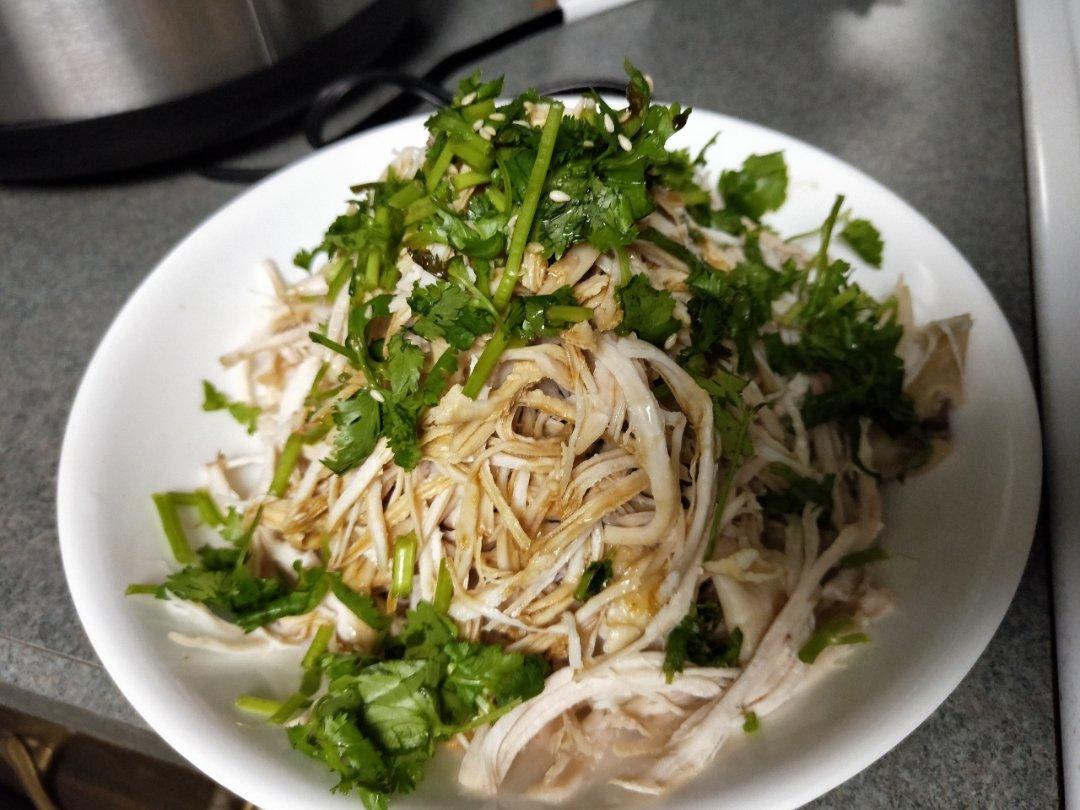 减脂健身｜凉拌手撕鸡丝（香辣&麻油版）