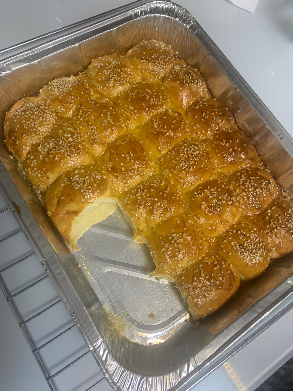 老式蜂蜜小面包