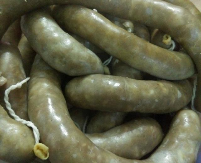 烟肠(腊肠)的做法