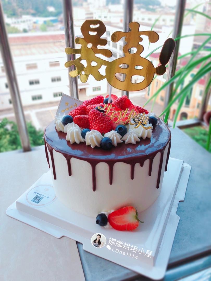 记录生日蛋糕作品
