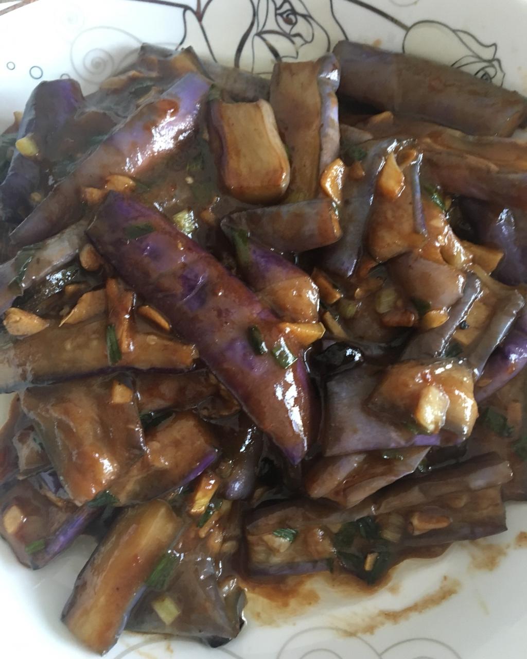 红烧肉沫茄子