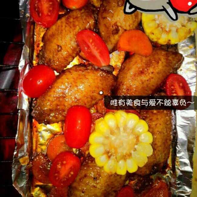 烤鸡翅（自制腌料）