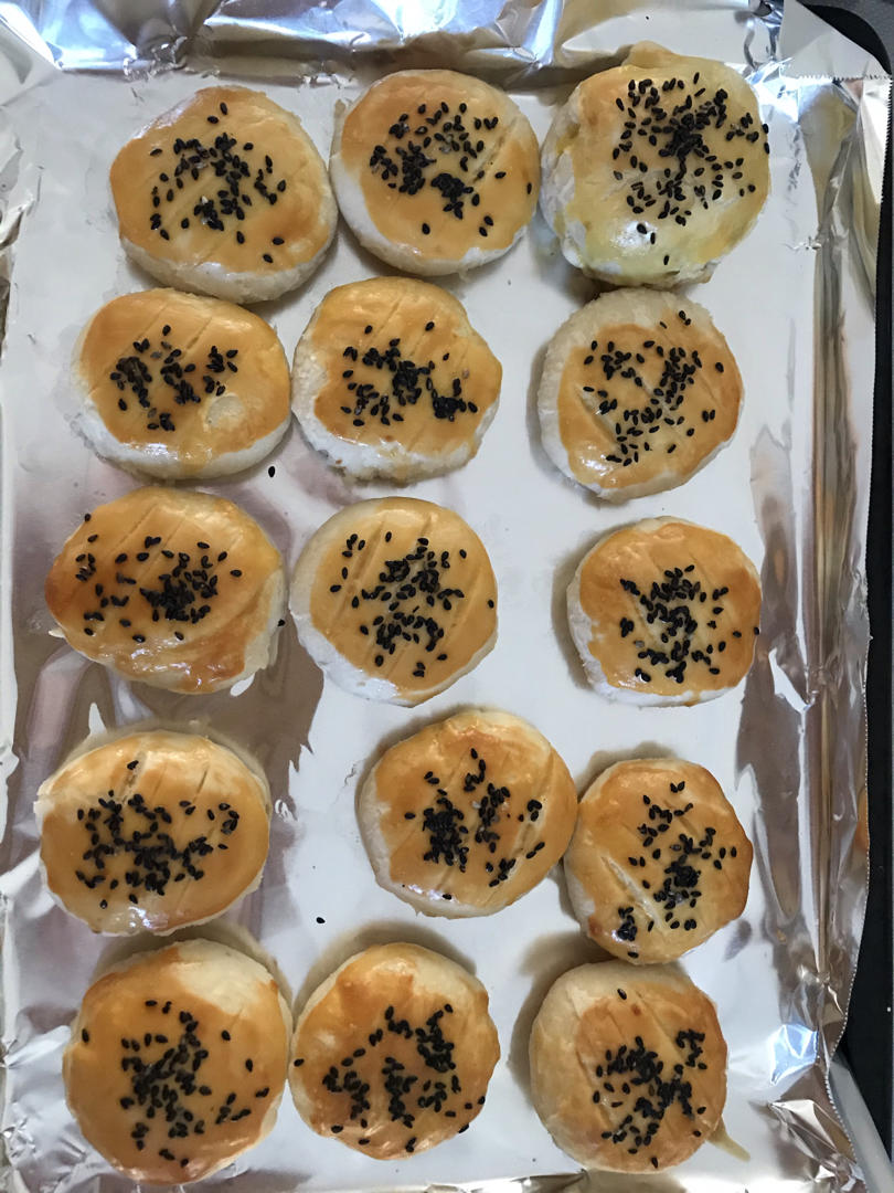 奶黄馅老婆饼【正宗美味0失败】