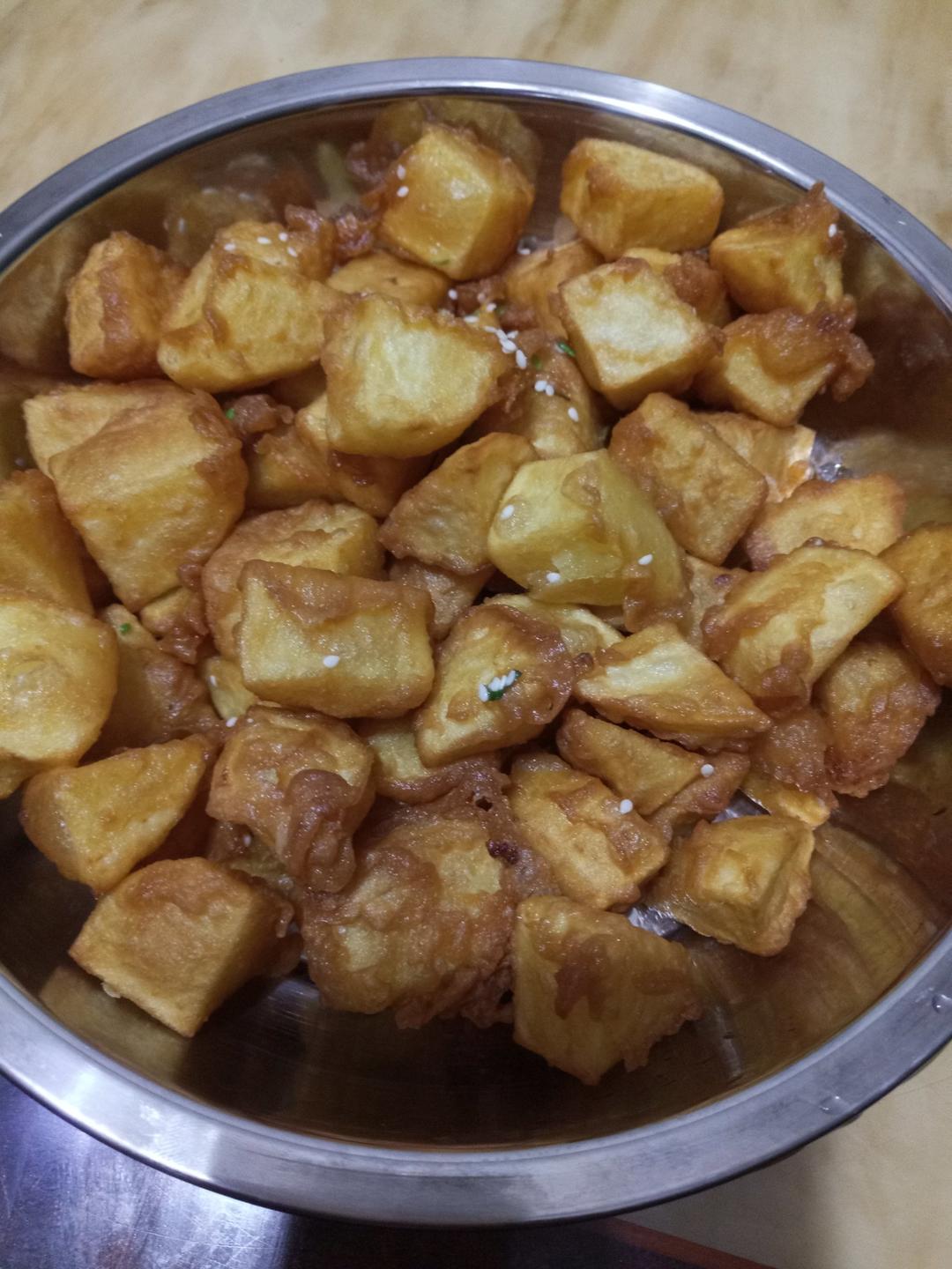 炸蘑菇