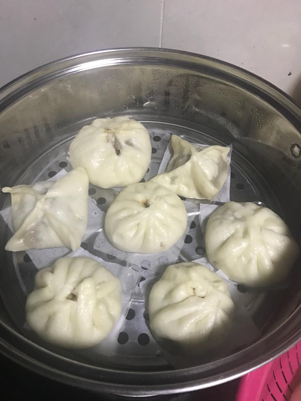 猪肉包子（附视频。一次性发酵。）