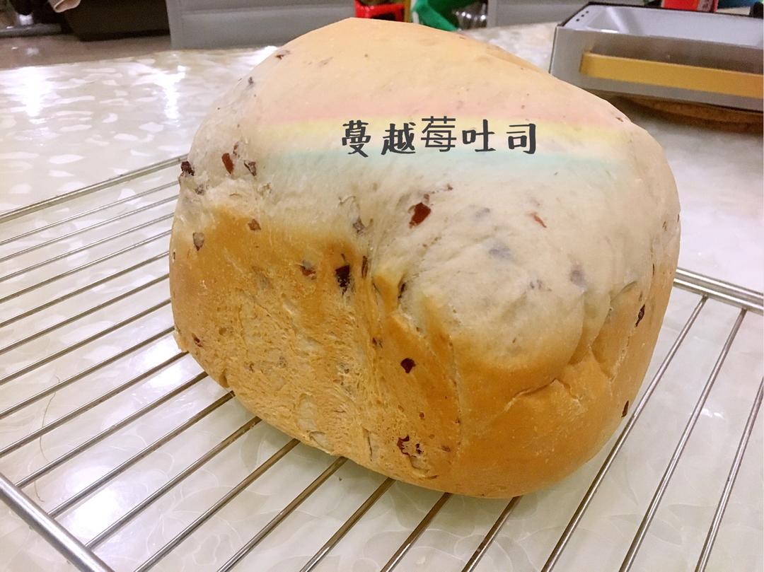 一键式全麦蔓越莓吐司